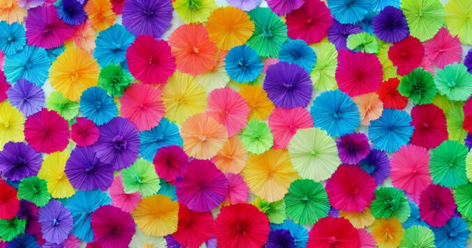 The History and Evolution of Crepe Paper: From Streamers to Flower Making